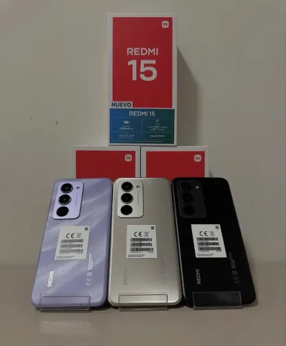 Celular Redmi 15 4G 256/08- Novinho Lacrado Entregamos Grátuito