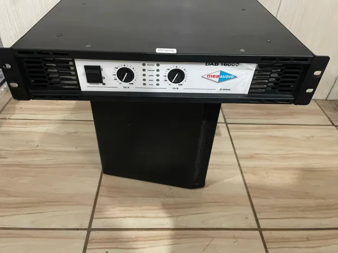 Amplificador Potencia Mea Audio DAB 16000