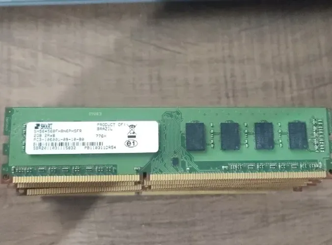 Memória Desktop Smart Ddr3 2gb 1333mhz 1.5v Pc3-10600u 2rx8