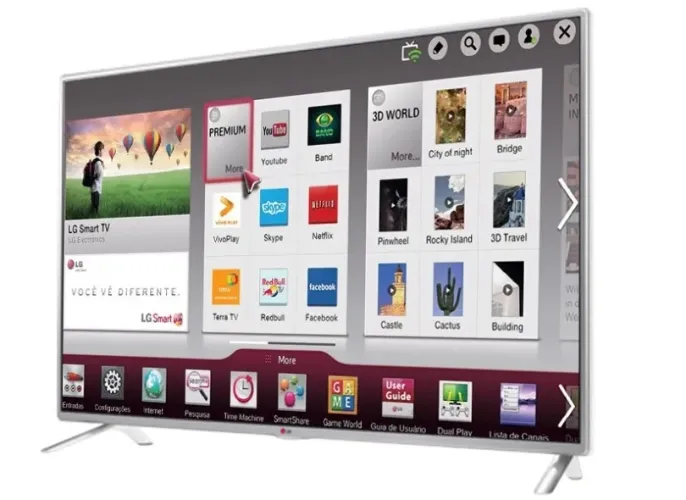 TV LG Smart 47? Full HD - está perfeita!