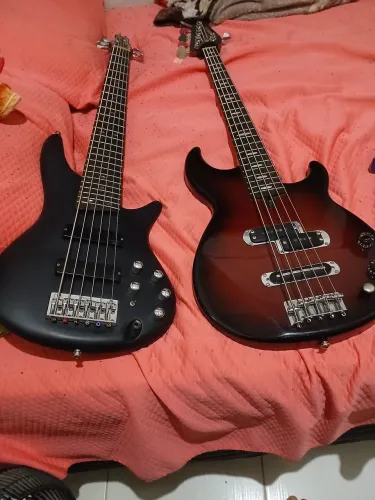 V/t baixo ibanez sr506 e yamaha bb415