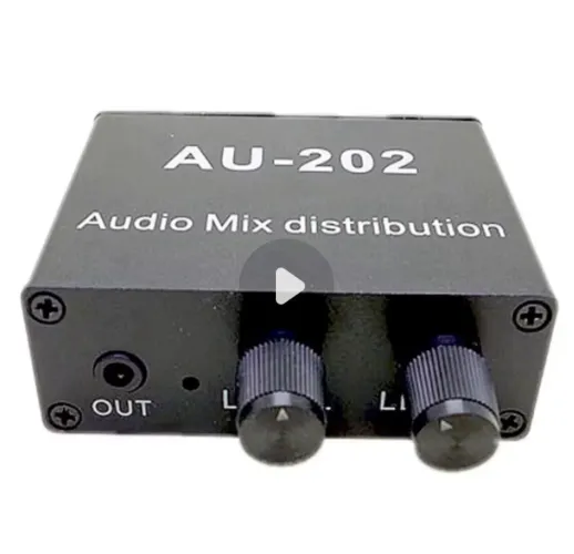 Au 202 áudio mix