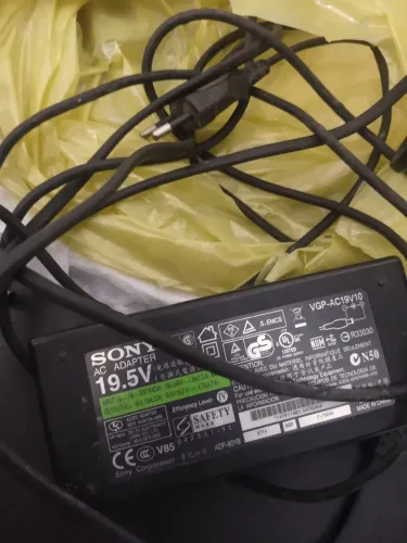 Carregador Sony vaio