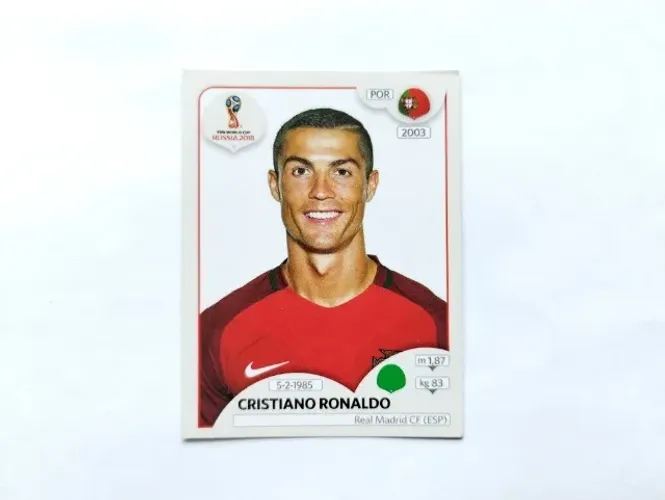 Figurinha Cristiano Ronaldo Portugal - Copa Russia 2018
