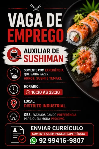 Auxiliar de Sushiman