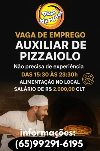CONTRATA-SE AUXILIAR DE COZINHA