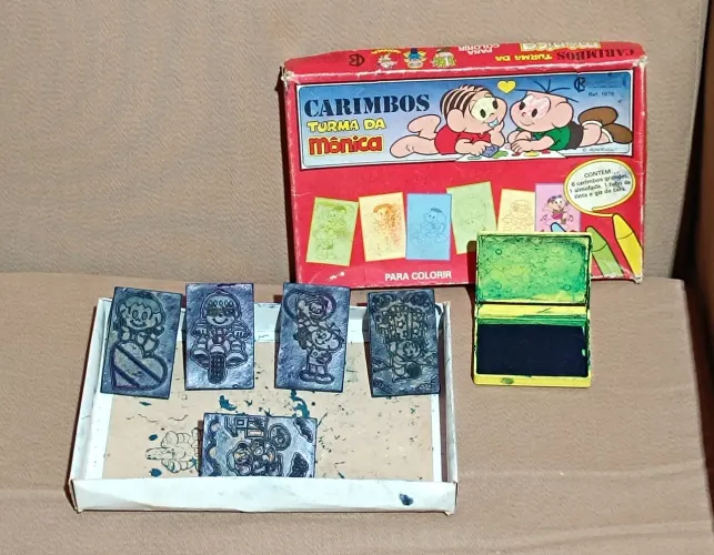 Carimbos turma da Monica
