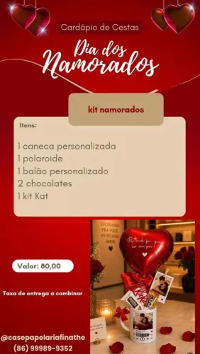 Vendo lembranças dia dos Namorados 
