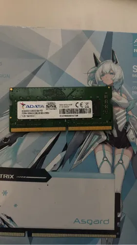 Memória notebook adata 8gb 3200mhz