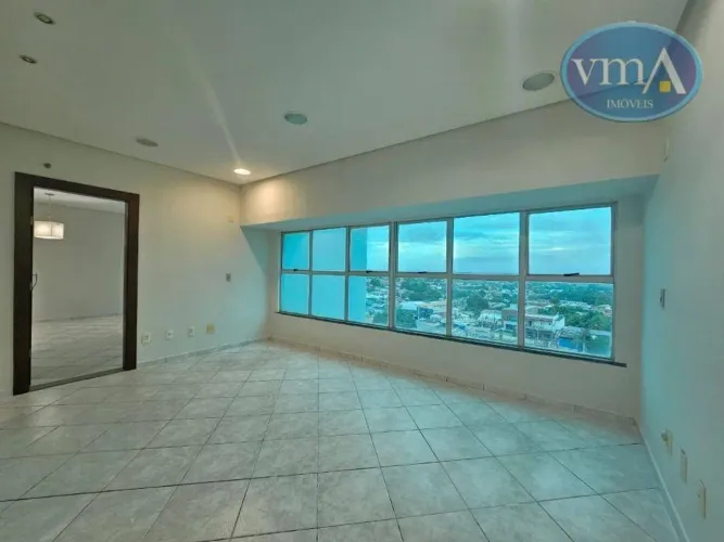 Vendo ou Alugo sala comercial de 90m² com 2 vagas na garagem, Ed. American Business Center