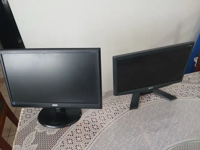 Monitores Acer + Aoc-R$320 (Negociável)