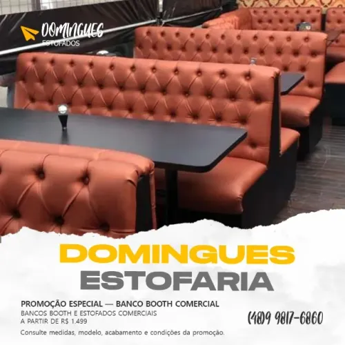 BANCO ESTOFADOS PERSONALIZADOS PARA BARBEARIAS