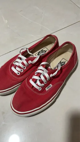 Tênis vans authentic vermelho