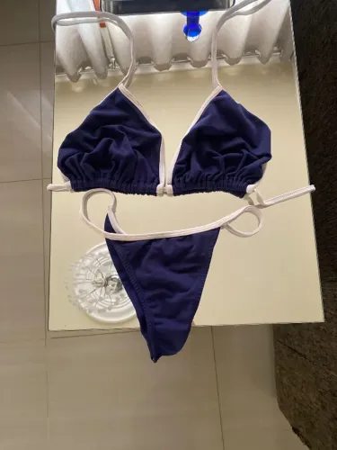 Biquíni bicolor