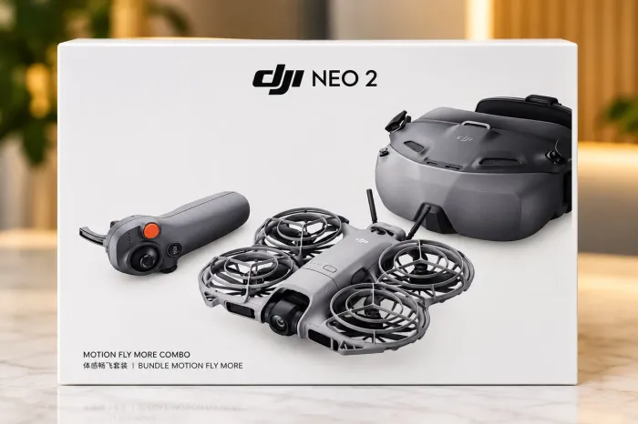 DRONE DJI NEO 2 ? EDIÇÃO ESPECIAL MOTION FLY MORE COMBO