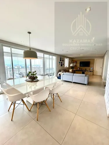 Apartamento para Venda em São Paulo, Jardim Monte Kemel, 3 dormitórios, 3 suítes, 5 banhei