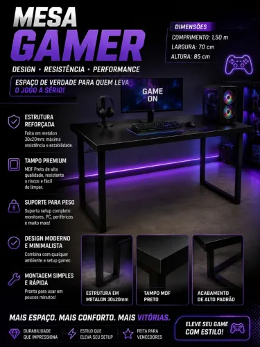 Mesa gamer