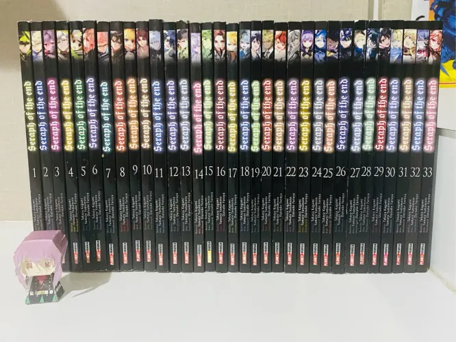 Coleção Mangá Seraph of the End (1 ao 33) Panini 