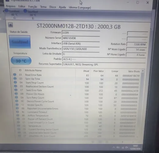 Vendo HD 2TB