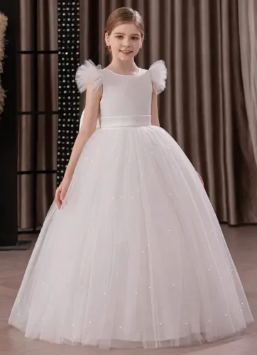 Vestido branco de festa / daminha 14 anos - usado 1 vez