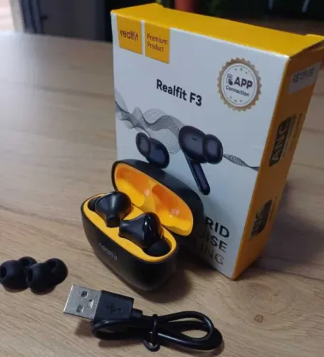 Fone de Ouvido Realfit F3 Com ANC Ativo