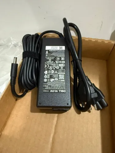 Fonte Original Dell 90W 19,5V 4,62A Nova