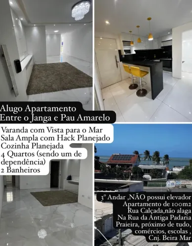 Alugo Apartamento Entre Janga e Pau Amarelo 