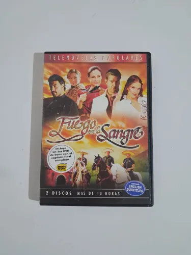 DVD Fuego en la Sangre - Compacto Novela Mexicana
