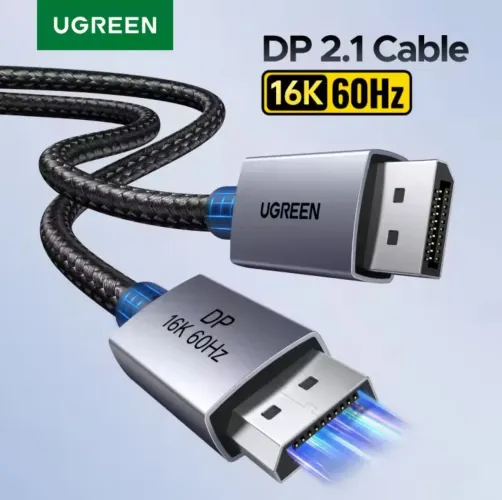 Cabo Ugreen Display Port 2.1 80Gbps 16k 60hz