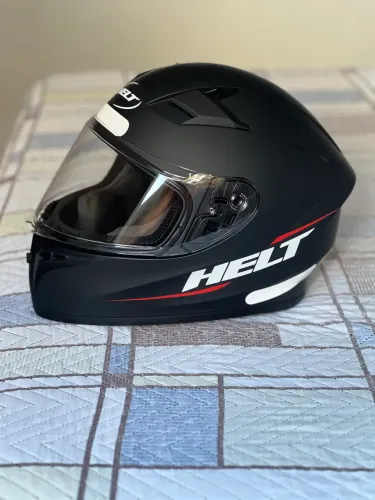 Capacete Integral Helt Polar Street - Preto Fosco | Tam. 58  