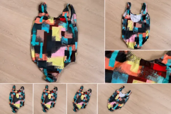 Maiô Feminino Estampado | Tam. P | Praia, Piscina ou Body