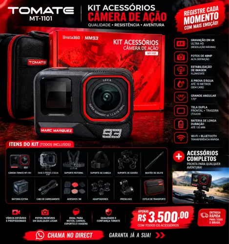 CÂMERA INSTA 360 ACE PRO ADVENTURE 2
