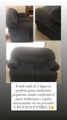Sofá de 2 lugares