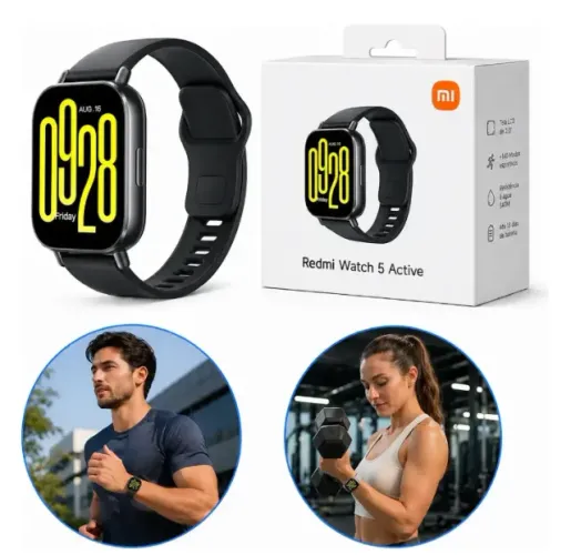 Redmi Watch 5 Active Original Xiaomi - Novo 