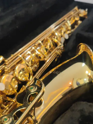 R$ 3.000,00 Sax Tenor Eagle Original Nota Fiscal Dourado Estojo Palhetas Boquilha Correia