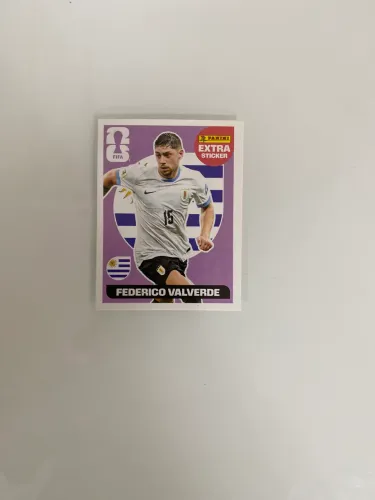 Figurinha legend valverde roxo copa do mundo 2026, ACEITO PROPOSTAS