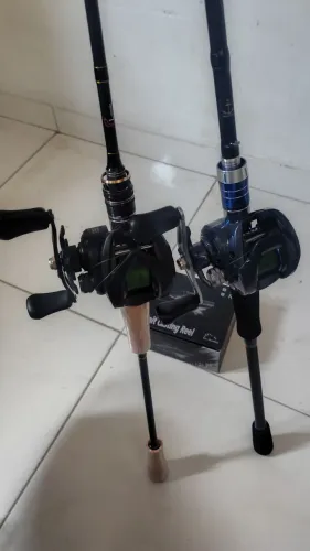 Carretilha , vara de pesca