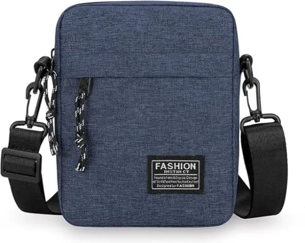 Bolsas transversais para homens e mulheres bolsa de ombro de viagem pequena - Nova