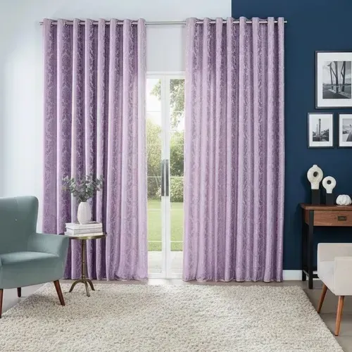 Cortina Corta Luz 4m x 2,50m no Lilás - Blackout Grande