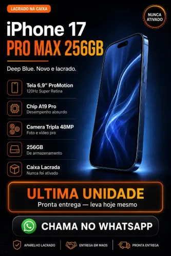 Iphone 17 pro max 256gb
