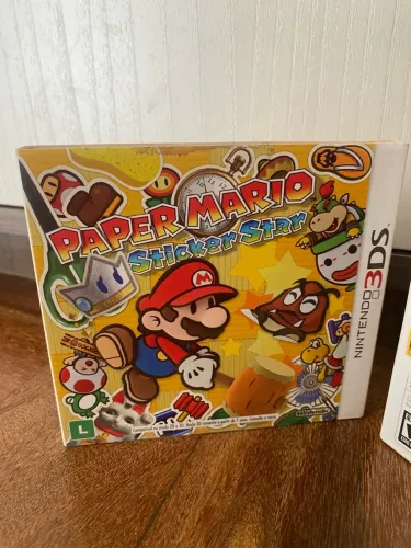 Paper Mario Sticker Star Nintendo 3DS Original Completo