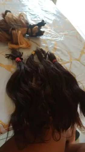 Cabelo barato 100 reais fã a cabeça toda 