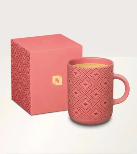 Caneca Comemorativa Morango Nespresso Edição Limitada