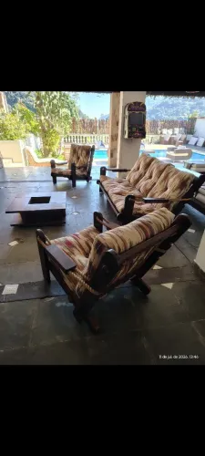 Conjunto anos 70 casa finland desgin 