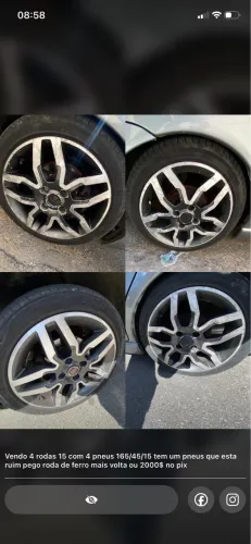 Rodas 15 fiat
