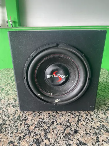 Subwoofer Sturdy 8- 200W RMS - 4 Ohms - Com Caixa