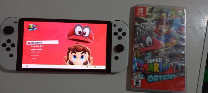 Jogo nintendo switch super mario odyssey