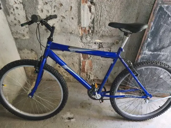 Bicicleta New Bike Aro 26 Azul - Seminova, com Nota Fiscal