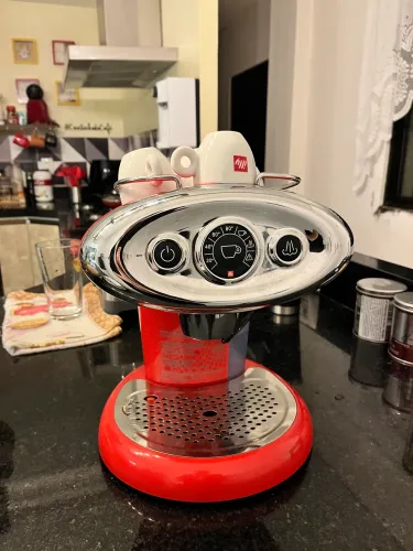 illy Café, Máquina de Café Francis Francis X7.1 com Cápsulas Iperespresso Vermelho 