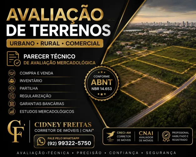 Avaliação de Terrenos Urbanos e Rurais | Parecer Técnico Profissional